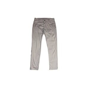 BIRDDOGS Chino Pants Men 34x34 Gray Stretch‎ Cotton Nylon Hidden Zip Pockets